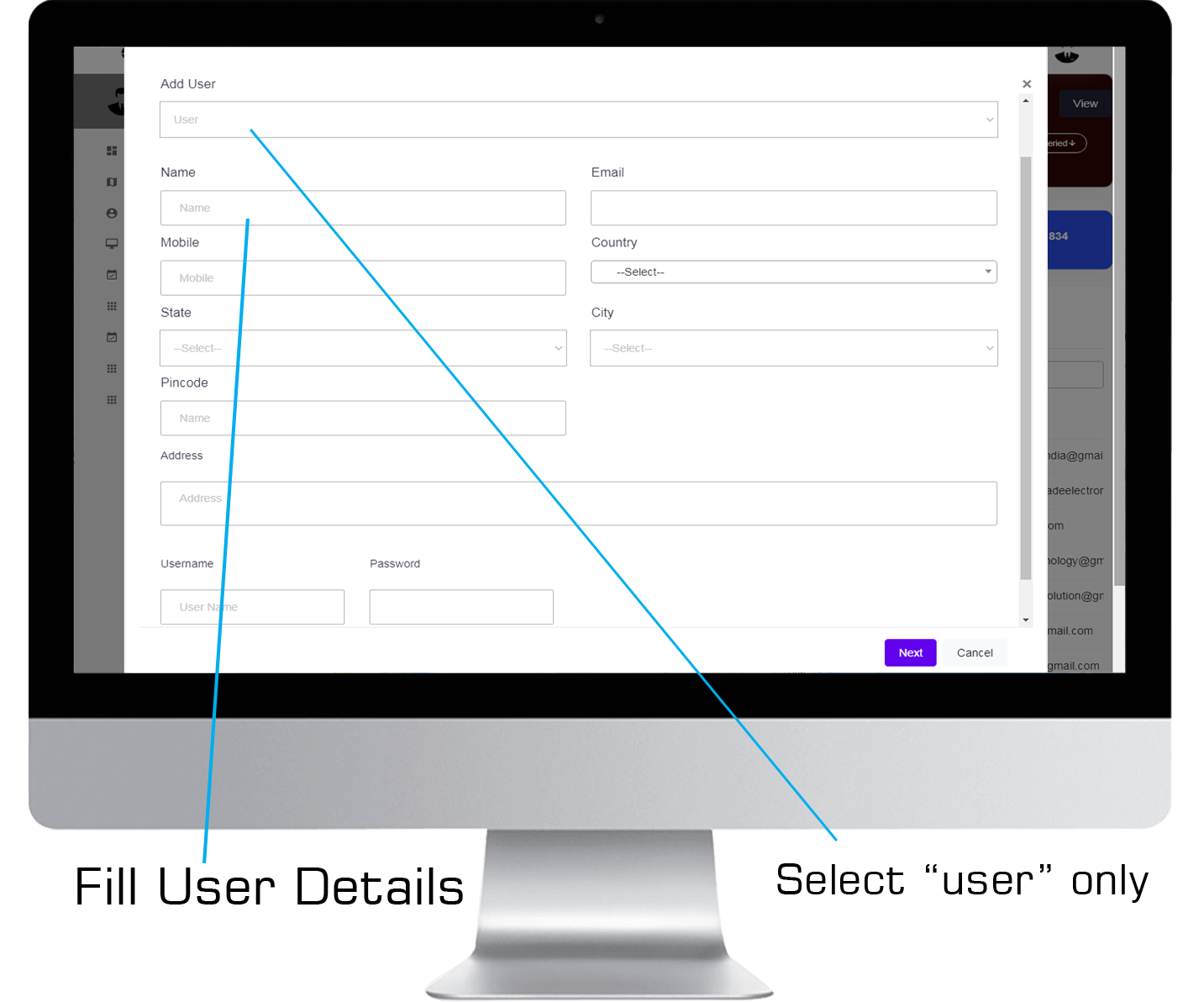 GPS Software Live Tracking