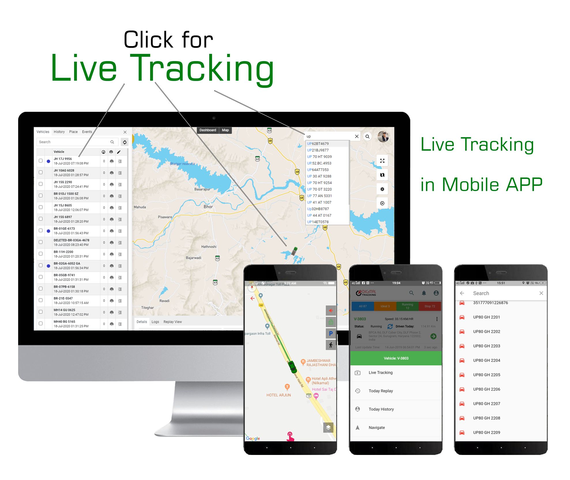GPS Software Live Tracking